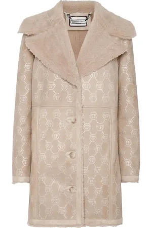 Philipp Plein Monogram-pattern coat