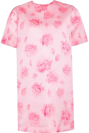Msgm Floral-print mini dress