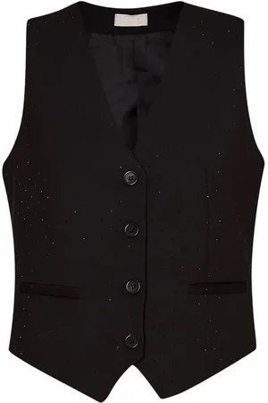 Liu Jo Stud-embellished suit waistcoat