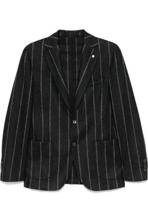 LUIGI BIANCHI MANTOVA Striped blazer