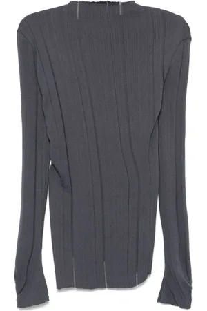 Jade Cropper Asymmetric sweater