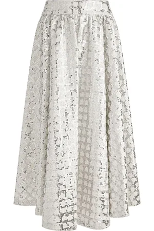 ALICE+OLIVIA Nilda midi skirt