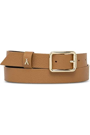 Patrizia Pepe Logo buckle belt
