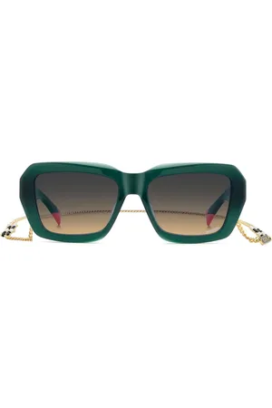 Missoni Logo-engraved square sunglasses