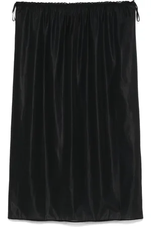 Carven Semi-sheer midi skirt