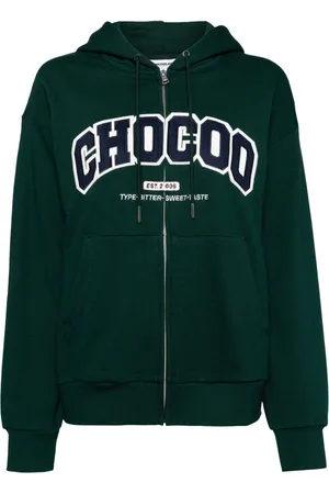 Chocoolate Logo-appliqué hooded jacket