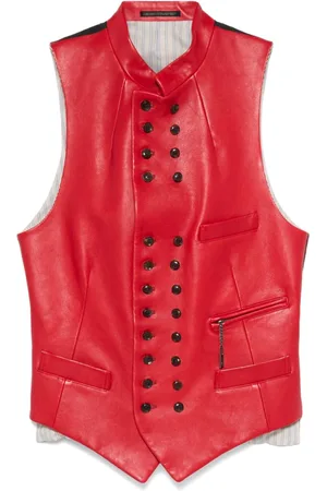 YOHJI YAMAMOTO Leather waistcoat