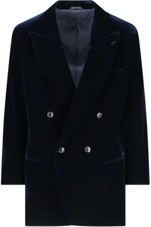 Giorgio Armani Velvet-finish blazer
