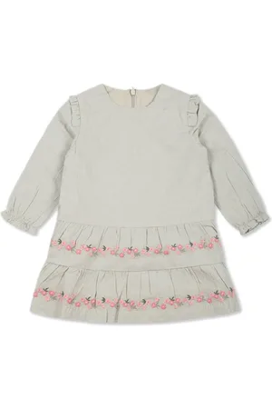 Tartine Et Chocolat Floral-embroidered dress