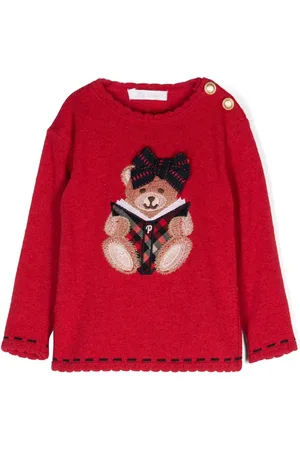 PATACHOU Embroidered-motif sweater