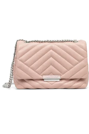 Armani Exchange Logo-plaque quilted shoulder bag