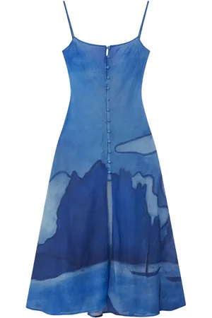 Donde Esteban Es Vedra midi dress