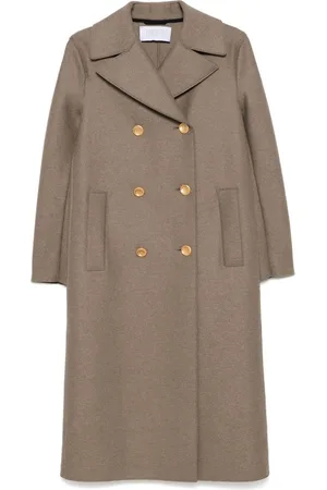 Harris Wharf London Virgin-wool military coat
