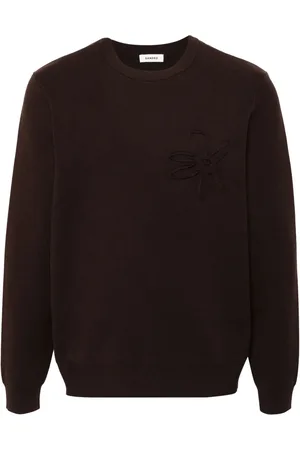 Sandro Floral-appliqu?? sweater