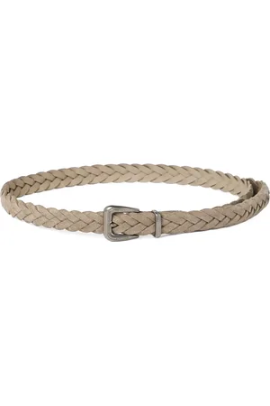 Brunello Cucinelli Braided leather belt