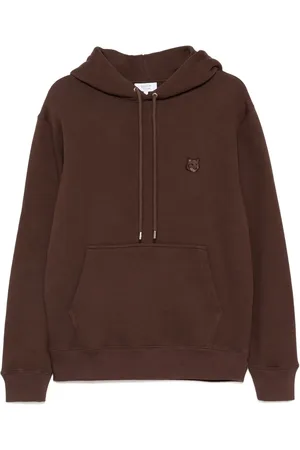 Maison Kitsuné Bold Fox head patch comfort hoodie