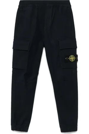 Stone Island Compass-motif track pants