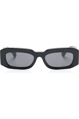 Gucci Rectangular-frame sunglasses