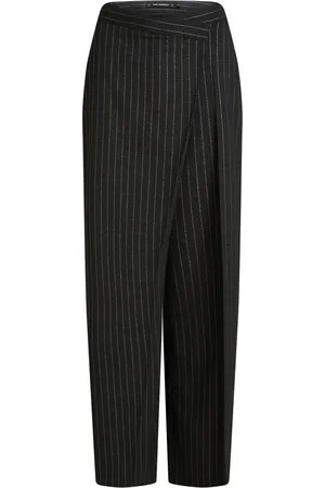 Karl Lagerfeld Pinstriped tapered trousers