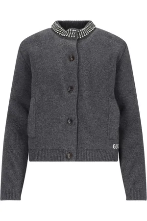 Gucci Padded ribbed-knit cardigan