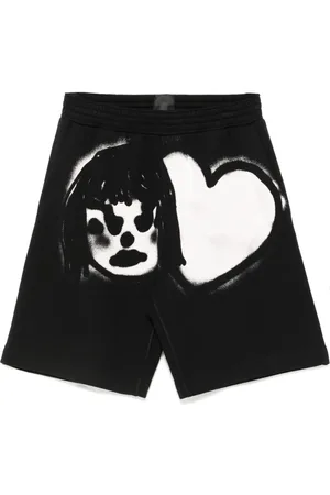 Givenchy Graffiti print shorts