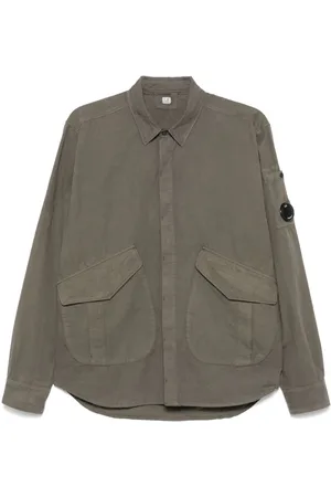 C.P. Company Microreps Diamond Peach overshirt