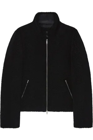Courrèges Fleece bomber jacket