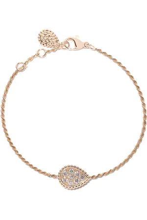 Boucheron 18kt rose gold Serpent Bohème diamond S motif bracelet