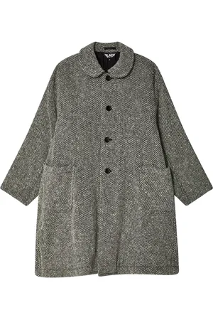 Comme des Garçons Herringbone single breasted coat