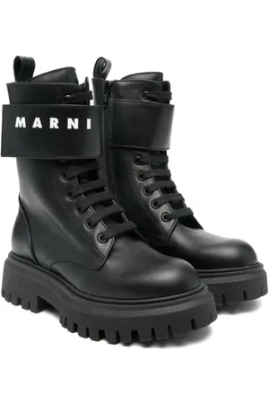 Marni Logo-print boots