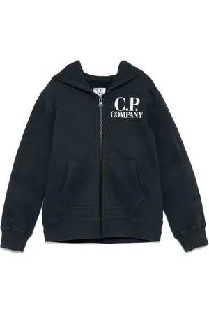 C.P. Company Goggles-detail zip-up hoodie