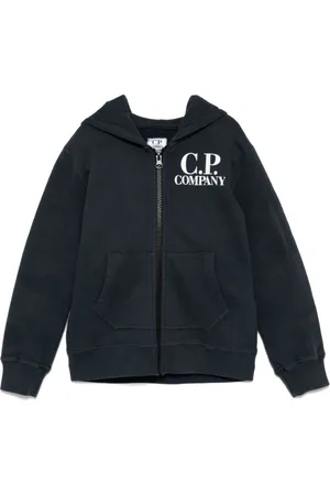 C.P. Company Goggles-detail zip-up hoodie