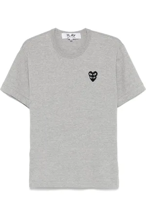 Comme des Garçons Double Heart-patch T-shirt