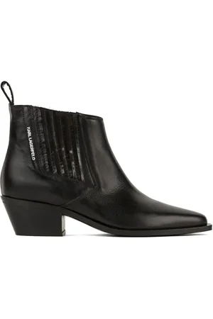 Karl Lagerfeld 50mm Kansas ankle boots