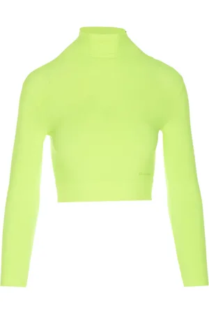 Balenciaga High-neck cropped top