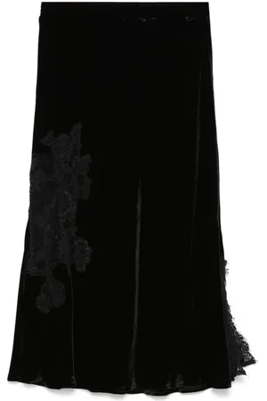 Gold Hawk Brigitte midi skirt