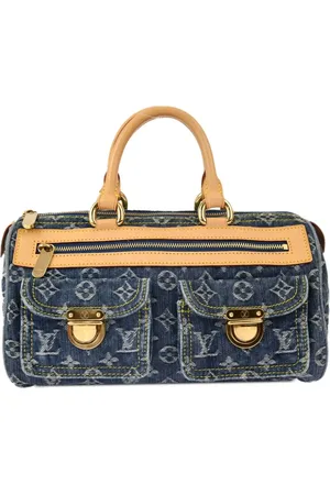 LOUIS VUITTON 2005 Neo Speedy denim handbag