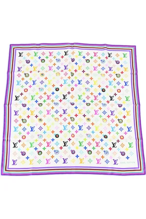LOUIS VUITTON X Takashi Murakami 1990-2000 Eye Love Monogram scarf