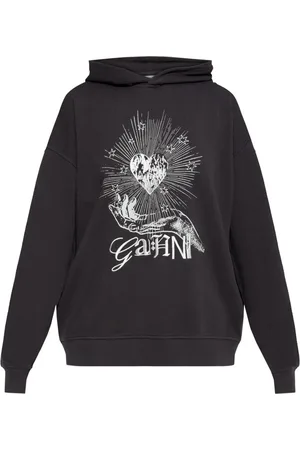 Ganni Graphic-print hoodie