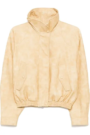 Low Classic Pigment washed leather jacket