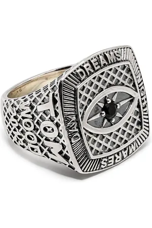 TOM WOOD Championship Black Eye Signet ring