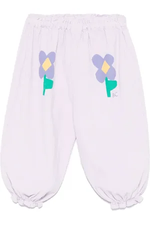 Bobo Choses Pansy Flowers trousers