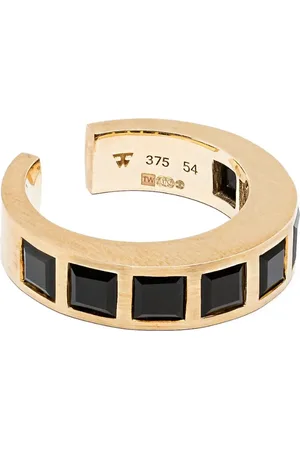 TOM WOOD 9K recycled Arch Square ring
