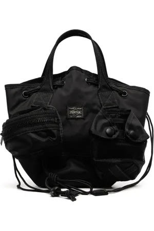 PORTER-YOSHIDA & CO Logo-patch tote bag