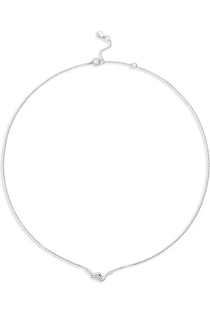 Maria Black 14kt white gold Baxter diamond necklace