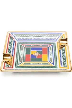 Casablanca Contrasting-pattern ashtray