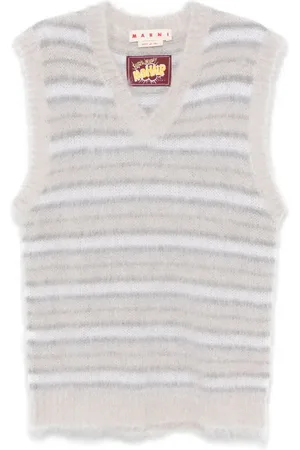 Marni Stripped knitted vest