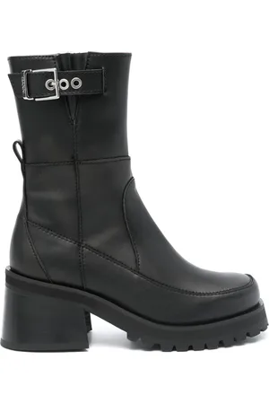 Ganni 70mm faux-leather boots