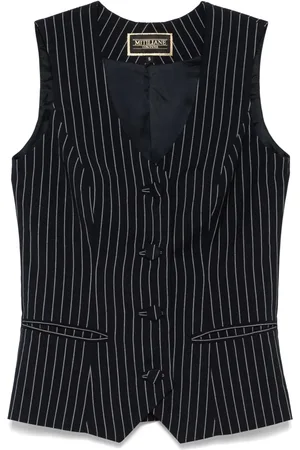 MITILIANE COUTURE Pinstriped vest