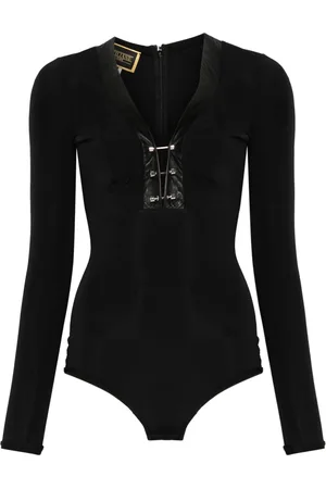 MITILIANE COUTURE Piercing-detail bodysuit
